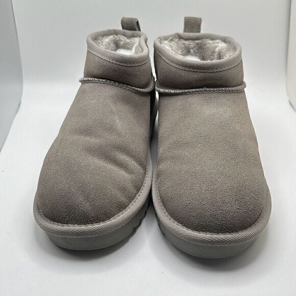 CUSHIONAIRE Women's pull on boot 8.5 GRAY - Picture 2 of 7